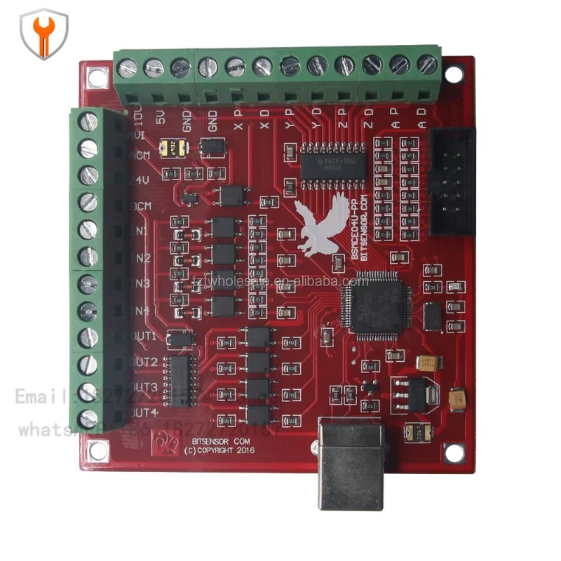 CNC USB MACH3 100Khz breakout  - огляд і ціна Mach3 Usb Cnc Controller 4 Axis 100Khz