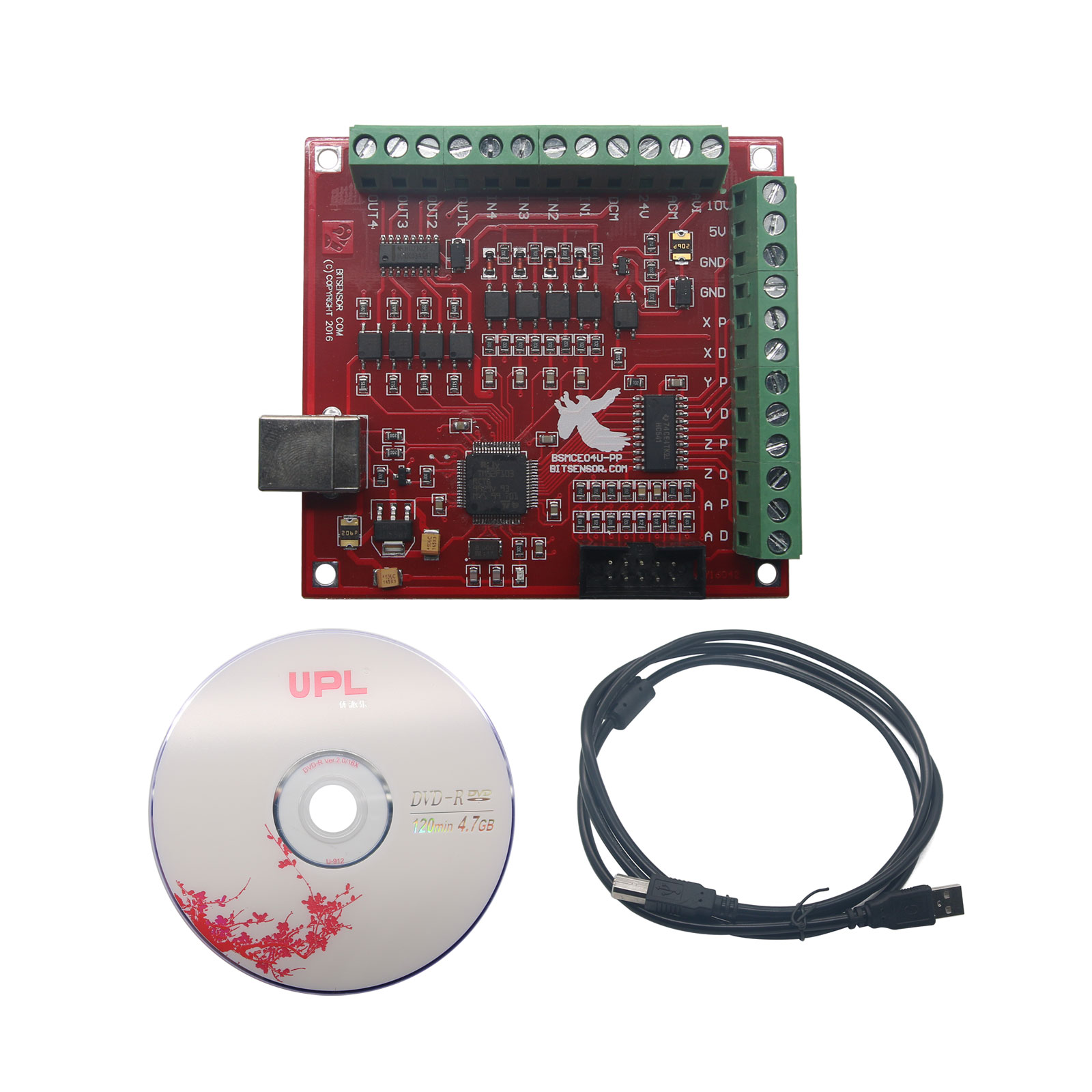 CNC USB MACH3 100Khz Breakout  - огляд і ціна Mach3 Usb Cnc Controller 4 Axis 100Khz
