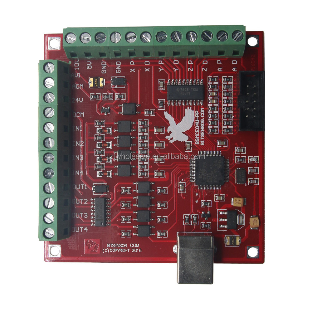 CNC USB MACH3 100Khz Breakout  - огляд і ціна Mach3 Usb Cnc Controller 4 Axis 100Khz