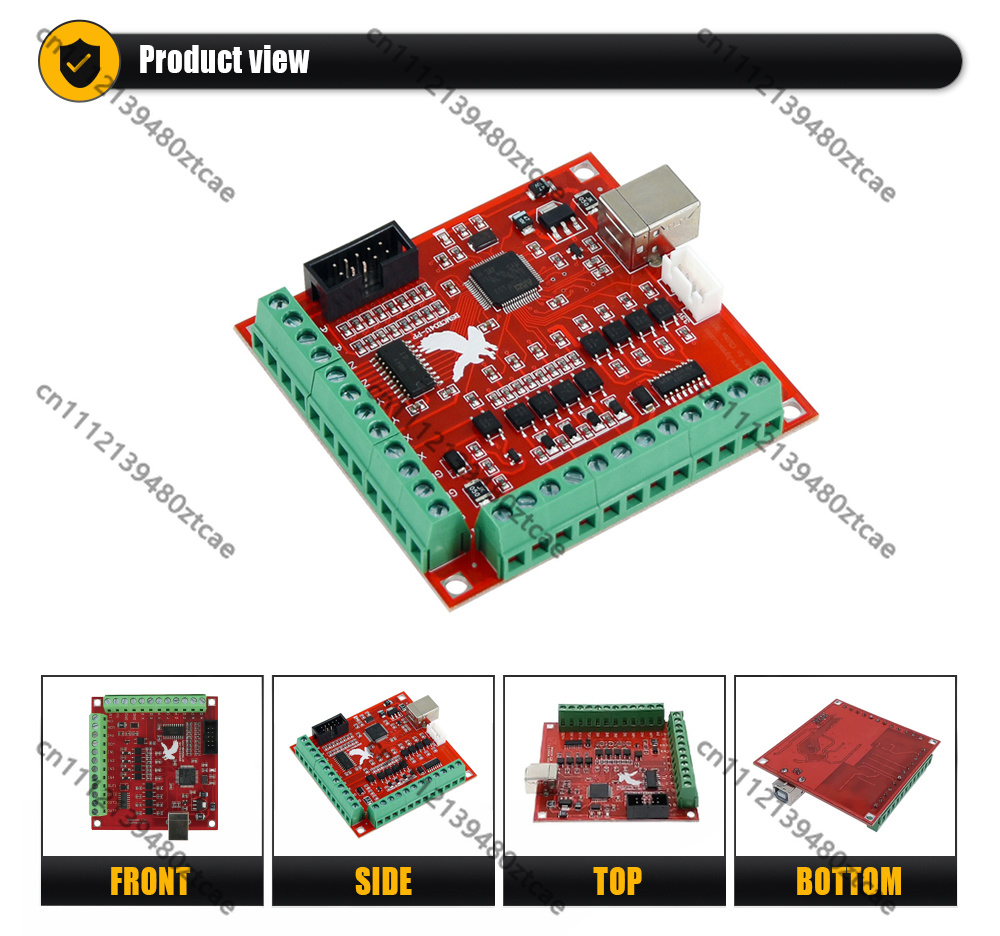 USB Breakout Board 100KHz 4 Ax - огляд і ціна Mach3 Usb Cnc Controller 4 Axis 100Khz
